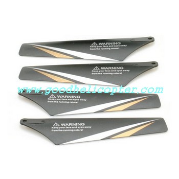 SYMA-S800-S800G helicopter parts main blades (black color) - Click Image to Close